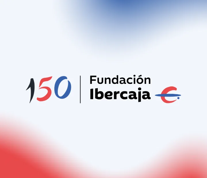 Logotipo del 150 aniversario de Fundación Ibercaja